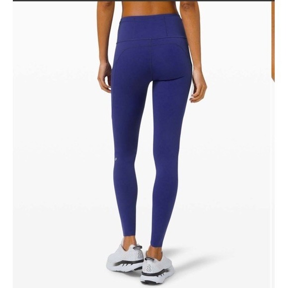 Lululemon Women's Fast and Free HR Tight 28"Size 2 Larkspur NWT - Picture 2 of 9